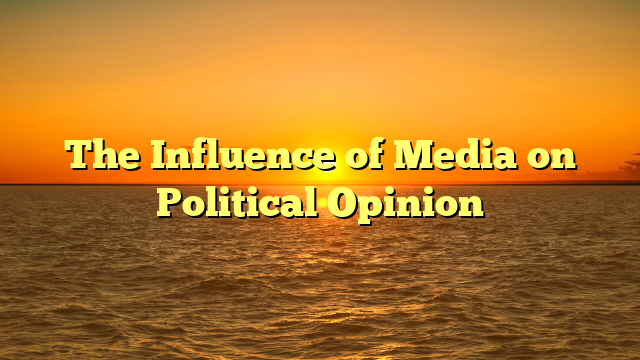 The Influence of Media on Political Opinion